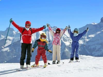 Vacances au ski réussies pour toute la famille