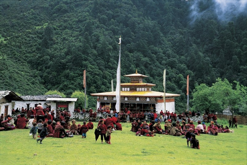 paysage bhoutan